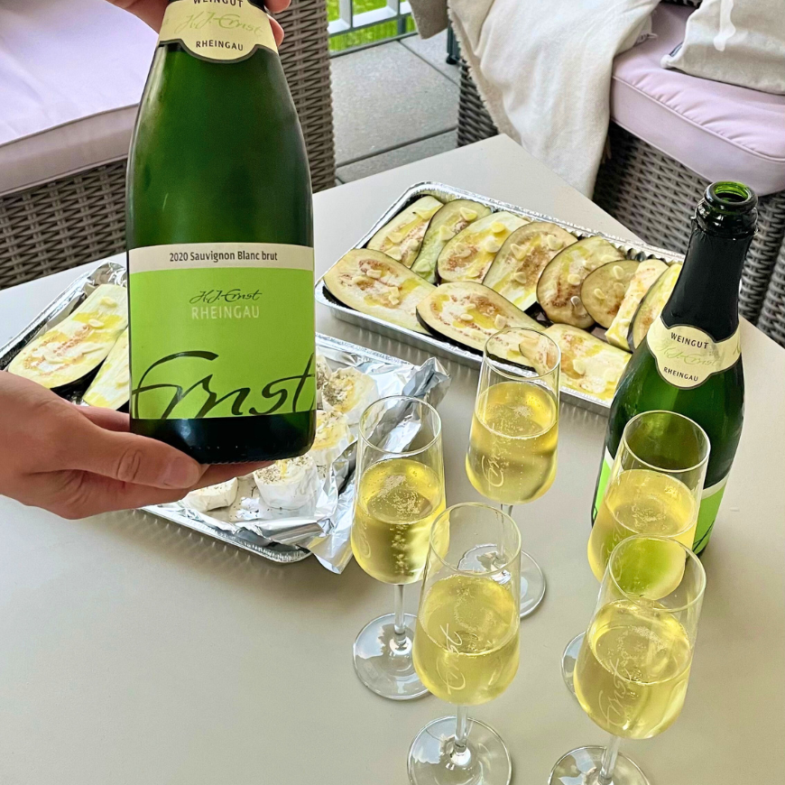 Sauvignon Blanc Sekt zum Grillen - Weingut Ernst